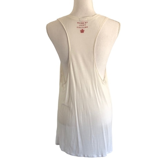 Juicy Couture Embellished Flag Graphic Racerback Tank Top - Picture 8 of 10